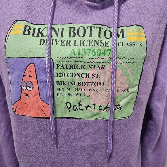 Patrick Star graphic hoodie - Picture 2 of 8